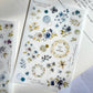 Pion Print-On Stickers - Lace, 2 designs/packet