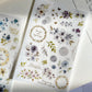 Pion Print-On Stickers - Lace, 2 designs/packet