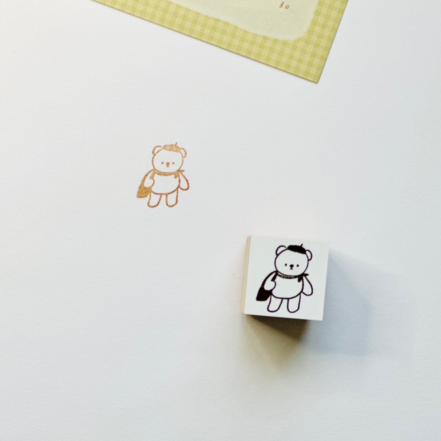 ranmyu Rubber Stamp - Artist Bear