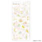 Saien Watercolor Washi Sticker Sheet - Flower