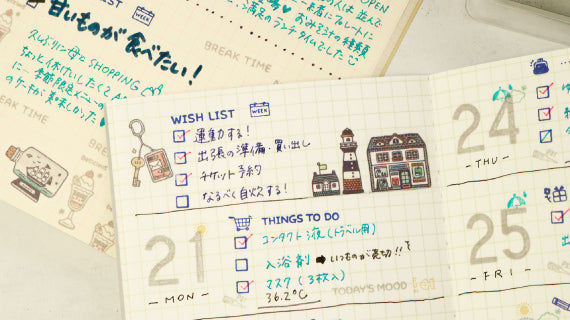 SANBY x eric small things Planner Rotary Stamp
