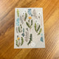 somesortof.fern Print-On Stickers - Dandelion