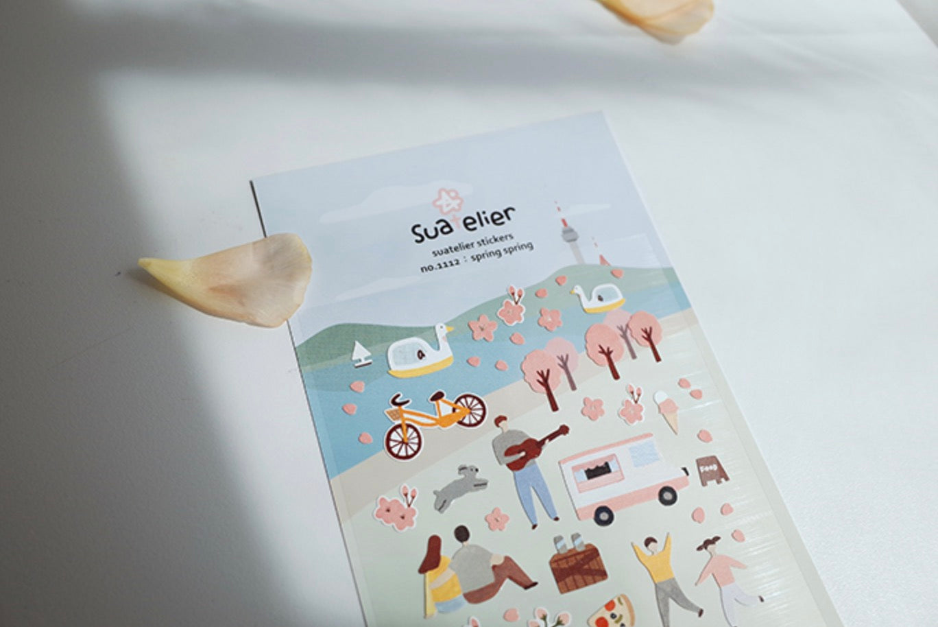 Suatelier Sticker Sheet No.1112, spring spring