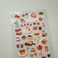 Suatelier Sticker Sheet No.1116, food trip #4