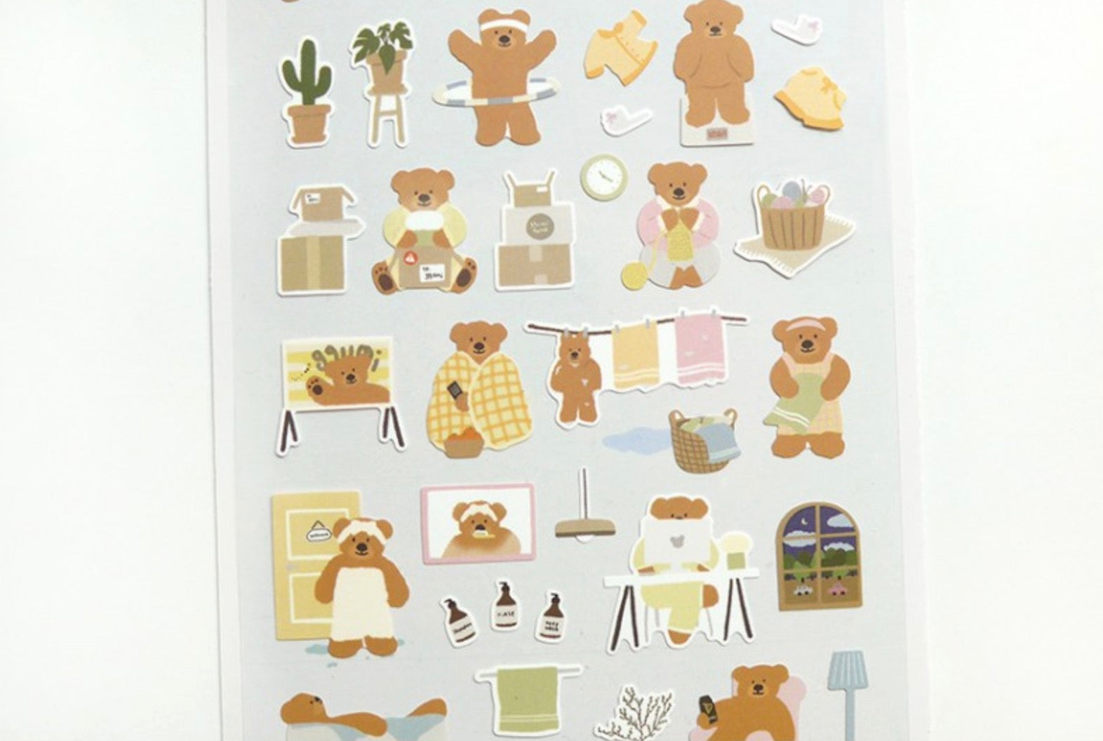 Suatelier Sticker Sheet No.1141, ggumi home