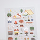 Suatelier Sticker Sheet No.1144, let's go camping