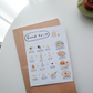 Suatelier Sticker Sheet No.1090, food trip #1