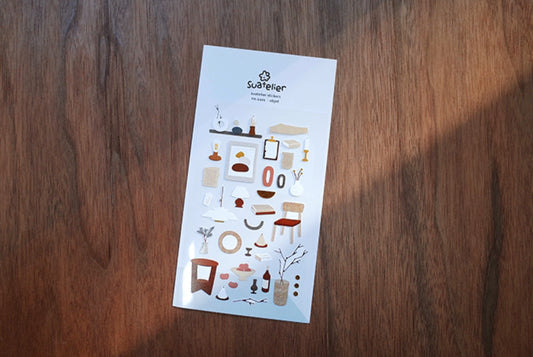 Suatelier Sticker Sheet No.1101, object