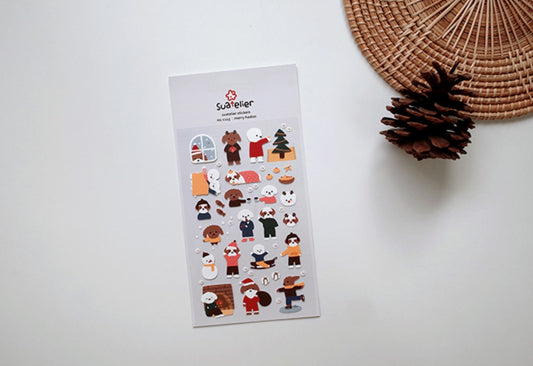 Suatelier Sticker Sheet No.1115, merry hodoo