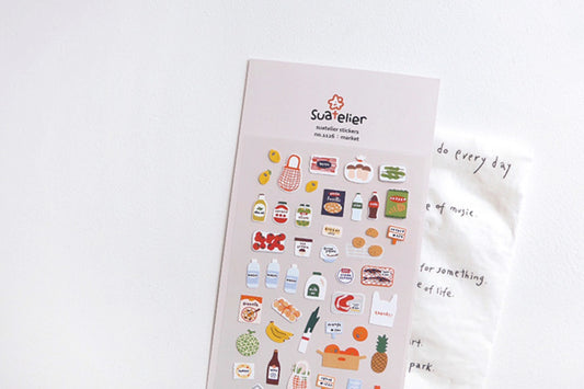 Suatelier Sticker Sheet No.1126, market