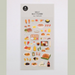 Suatelier Sticker Sheet No.1149, food trip #6