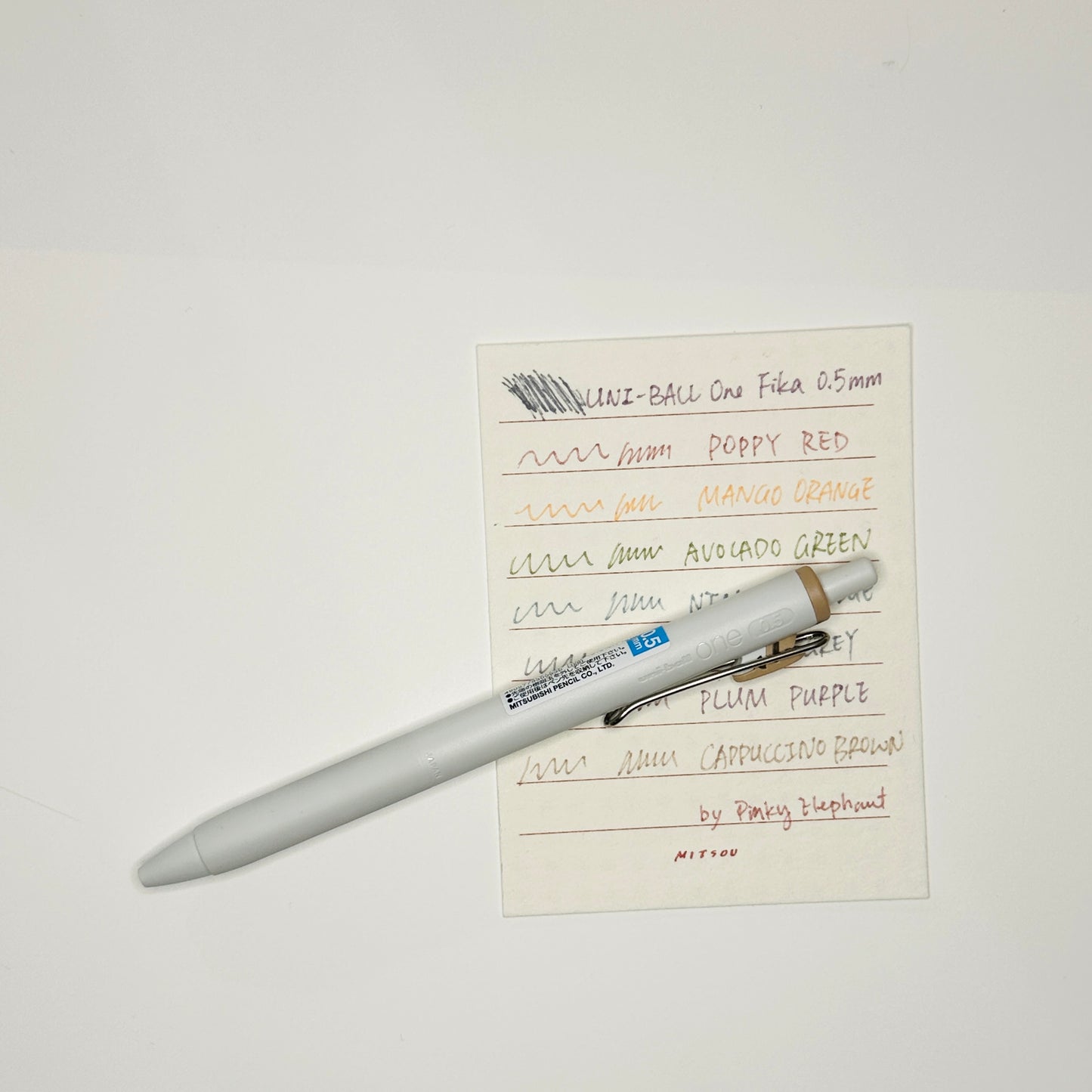 Uni-ball One Fika Color Gel Pen, 0.5mm