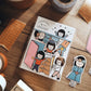 Yohand Studio Flake Sticker Pack - Medium Size - Travel