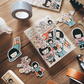 Yohand Studio Flake Sticker Pack - Medium Size - Supergirl Life