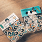 Yohand Studio Flake Sticker Pack - Tiny Size, 24 pcs